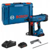 Акумулаторен пистолет за пирони Bosch GNB 18V-38, с 2 батерии 18V 4,0 Ah ProCORE, бързозарядно устройство, в куфар