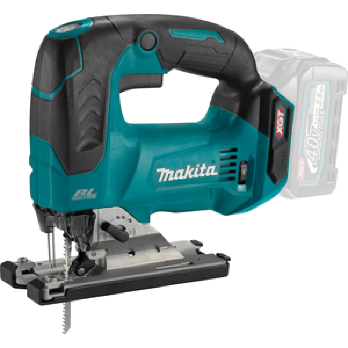 Акумулаторен прободен трион Makita JV002GZ, XGT, 40 V, 26 мм, без батерия и зарядно JV002GZ Акумулаторен прободен трион Makita JV002GZ, XGT, 40 V, 26 мм, без батерия и зарядно JV002GZ