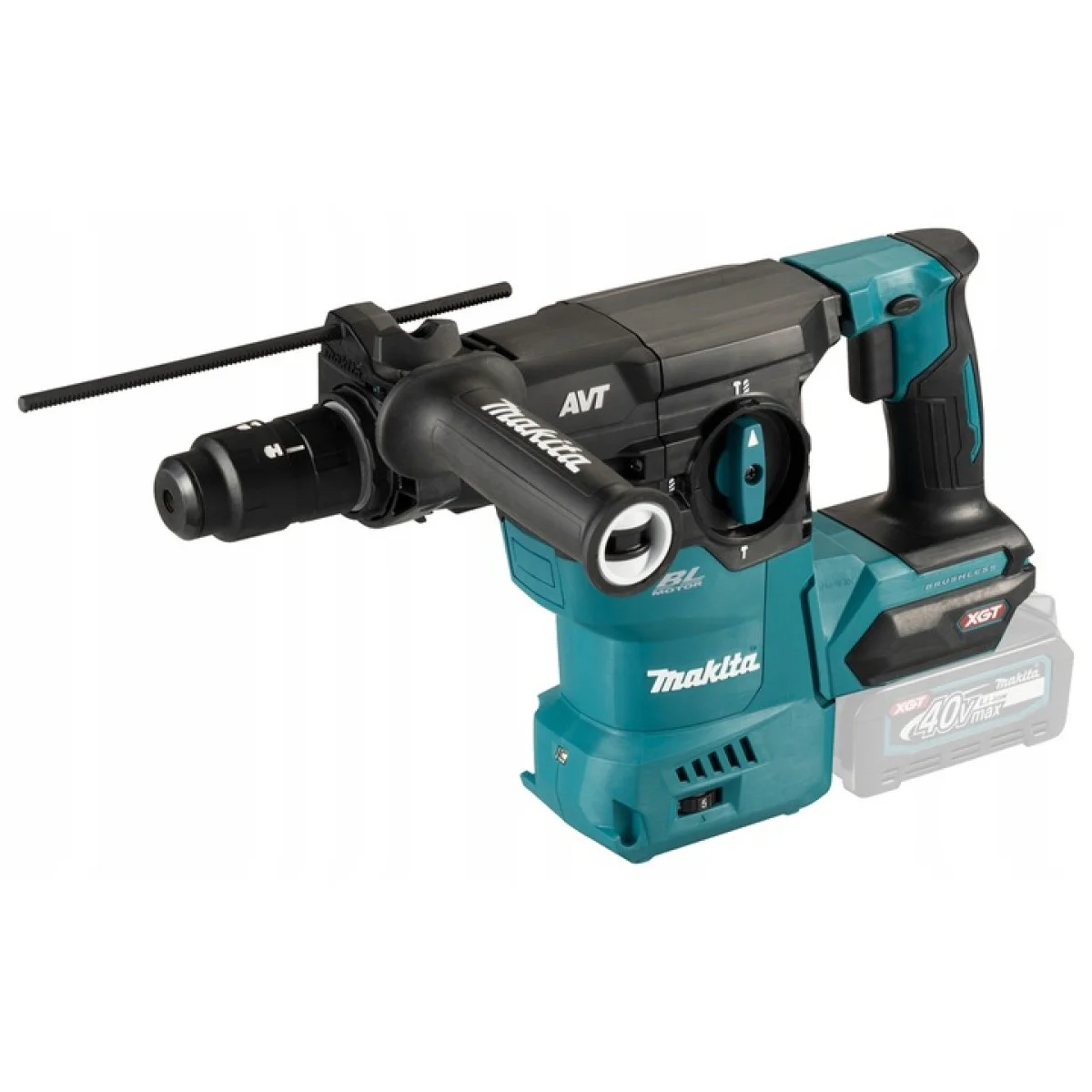 Акумулаторен перфоратор Makita HR009GZ, XGT, SDS-Plus, 40 V, 3.9 J, без батерия и зарядно HR009GZ