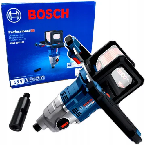 Акумулаторната бъркалка за строителни смеси Bosch GRW 18V-160, 18 V, 720 об/мин, без батерия и зарядно