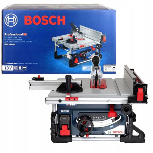 Акумулаторен настолен циркуляр Bosch GTS 18V-70, 18 V, 216 мм, без батерия и зарядно