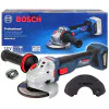 Акумулаторен ъглошлайф Bosch GWS 18V-11, 18 V, ⌀125 мм, M14, без батерия и зарядно