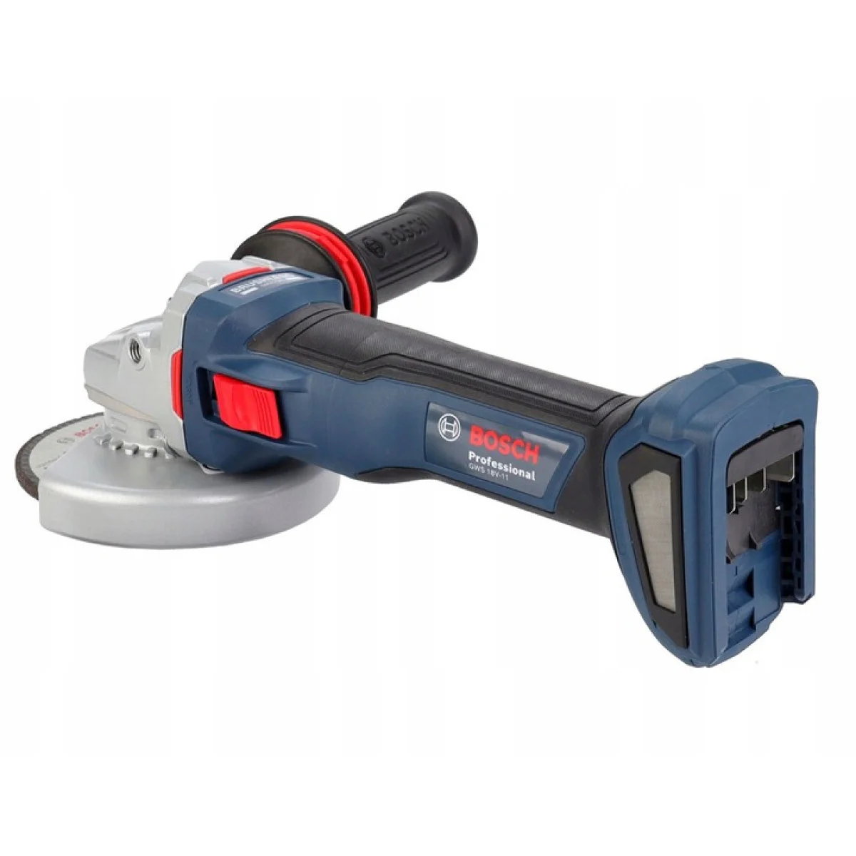Акумулаторен ъглошлайф Bosch GWS 18V-11, 18 V, ⌀125 мм, M14, без батерия и зарядно 06019N4100
