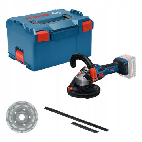 Машина за шлифоване на бетон Bosch PRO GBR 18V-15 S, 18 V, ⌀125 мм, M14, без батерия и зарядно, с куфар L-BOXX 238