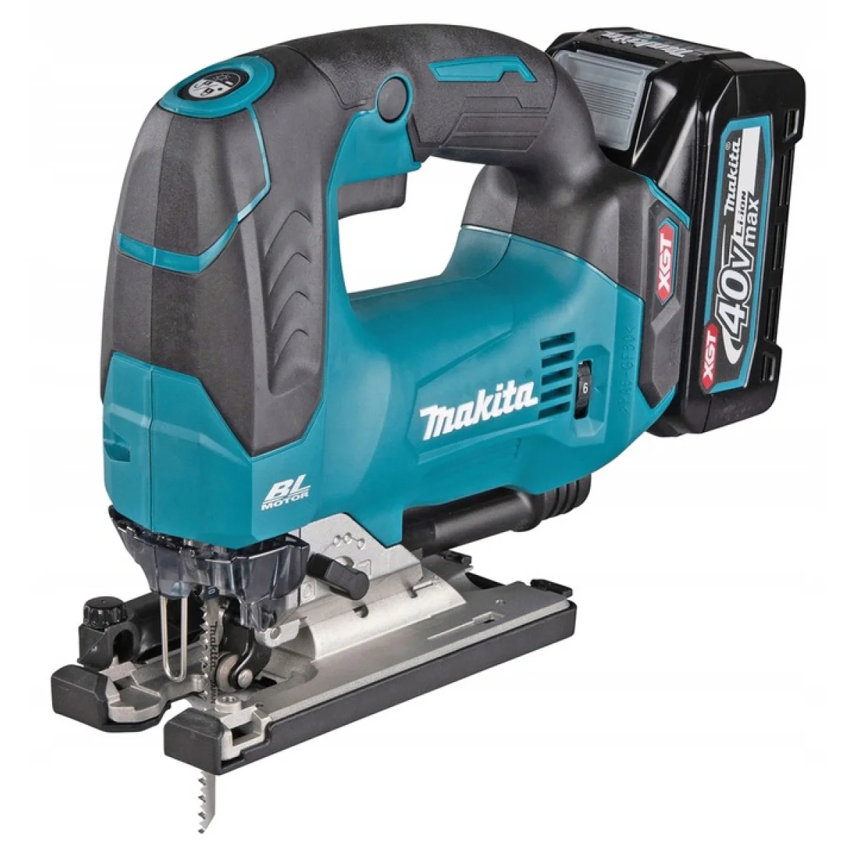 Акумулаторен прободен трион Makita JV002GZ, XGT, 40 V, 26 мм, без батерия и зарядно JV002GZ Акумулаторен прободен трион Makita JV002GZ, XGT, 40 V, 26 мм, без батерия и зарядно JV002GZ