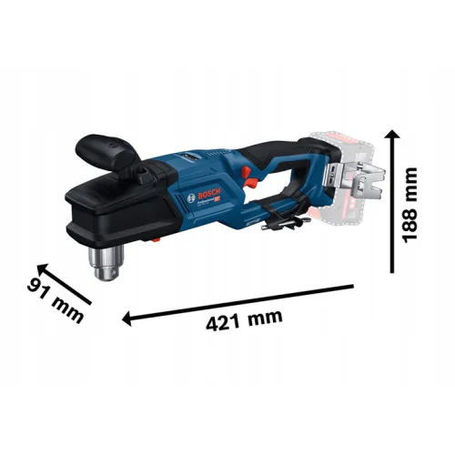 Акумулаторна ъглова бормашина Bosch GRD 18V-127, 18 V, 100 Nm, без батерия и зарядно