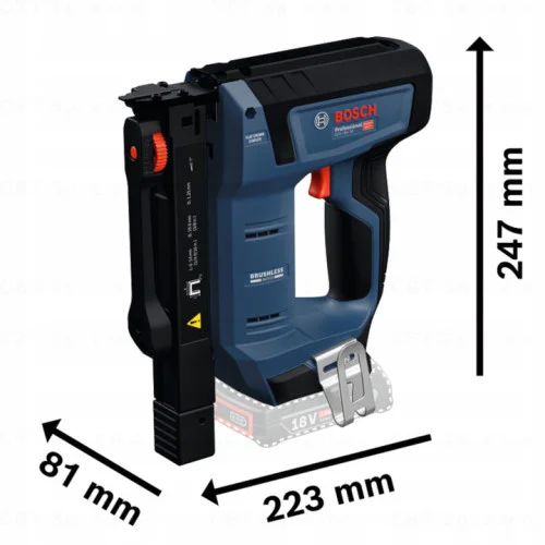 Акумулаторен такер Bosch GTH 18V-14, 18 V, 6 - 14 мм, без батерия и зарядно, в куфар L-BOXX 136