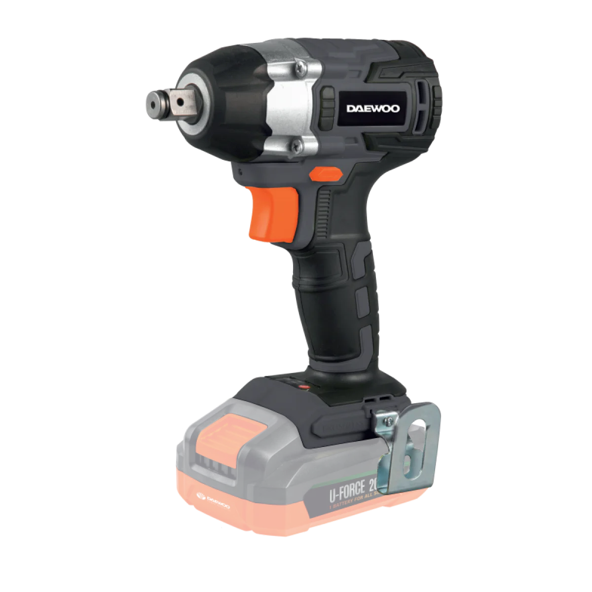 Акумулаторен гайковерт DAEWOO DALIW-18-1BKC, 1/2”, 280 Nm, с 1 батерия 20 V, 2 Ah и зарядно DALIW-18-1BKC