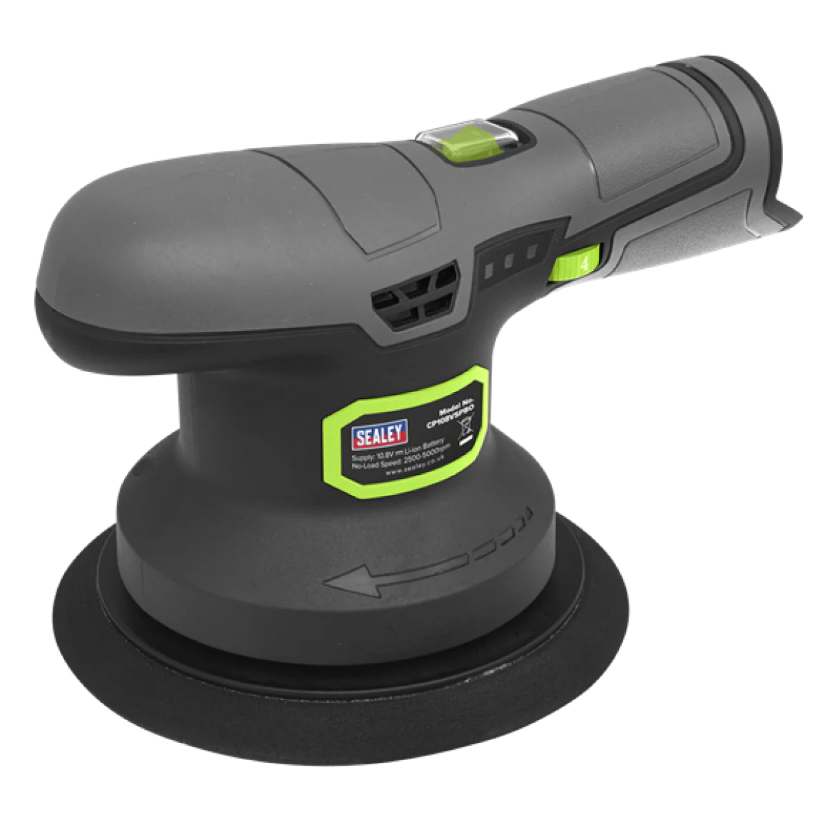 Акумулаторен ексцентършлайф Sealey CP108VSPBO, 10.8 V, 150 мм, без батерия и зарядно CP108VSPBO