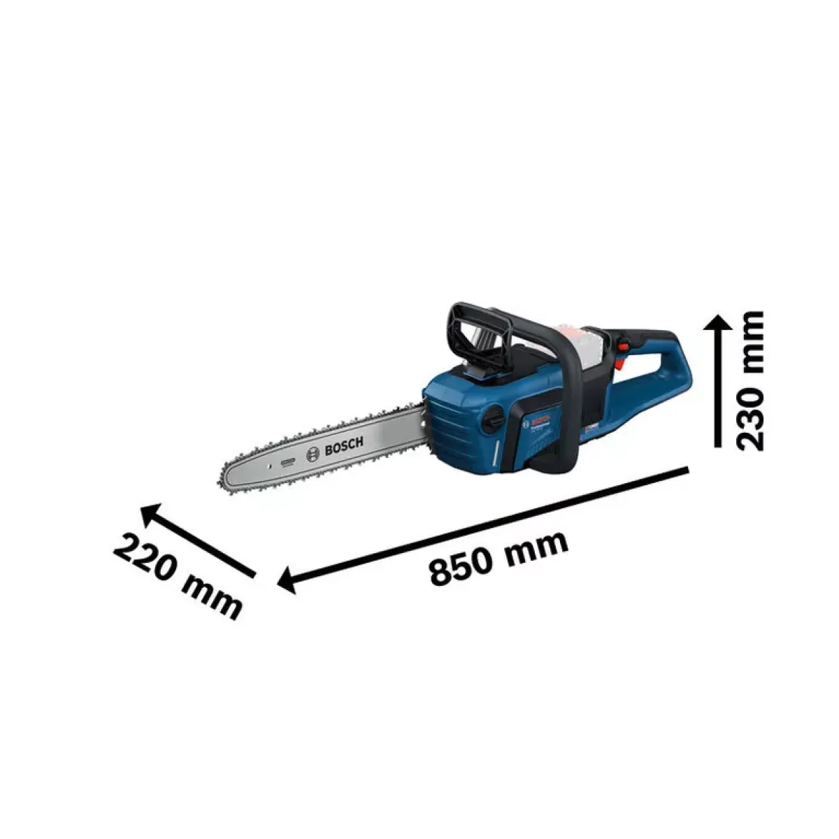Акумулаторен верижен трион Bosch GKE 18V-40 Professional, 40 cm, без батерия и зарядно 06008D3000