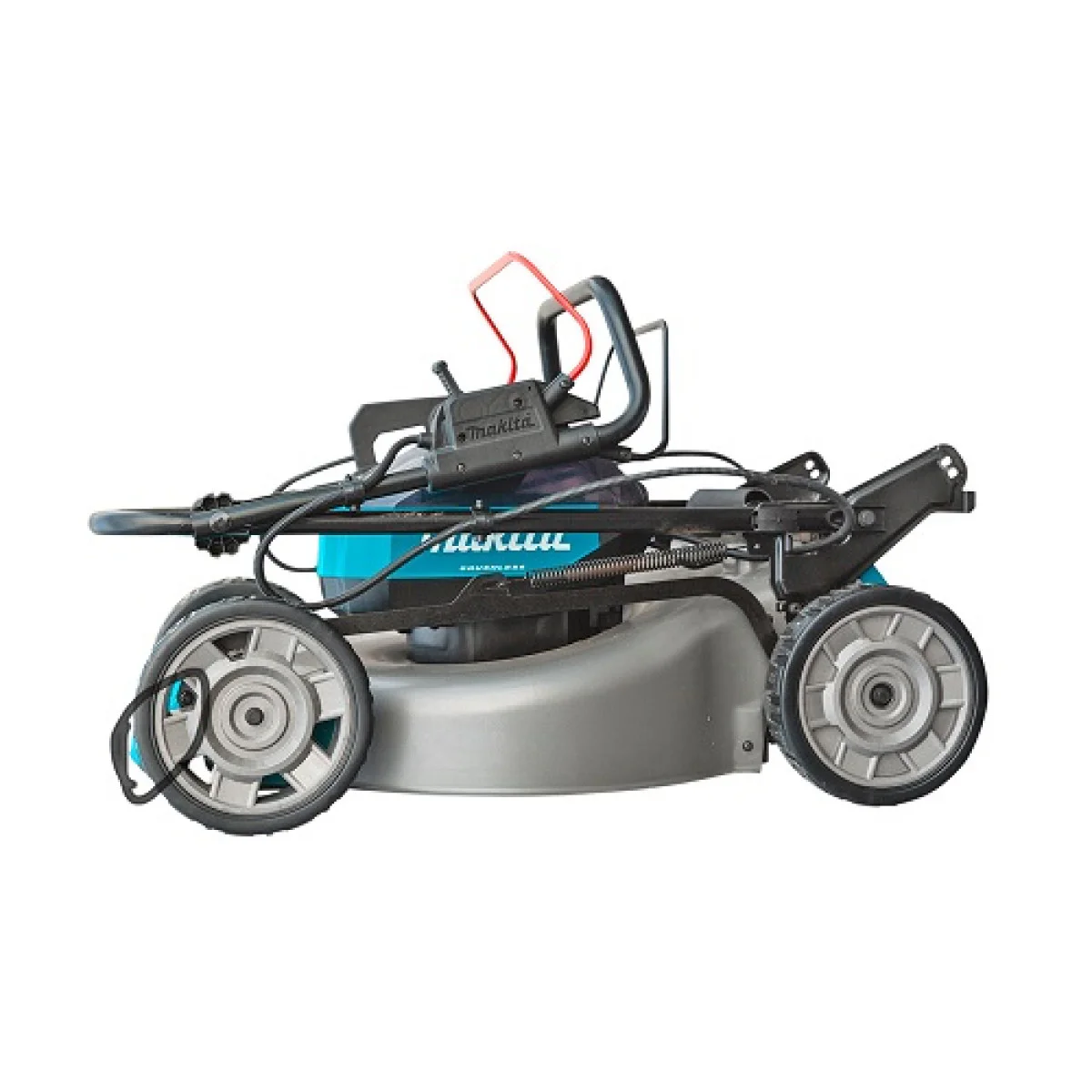 Акумулаторна самоходна косачка Makita LM001GT201, 480 мм, до 2000 м², с 2 бр. батерии 40 V, 5 Ah, XGT, зарядно у-во LM001GT201