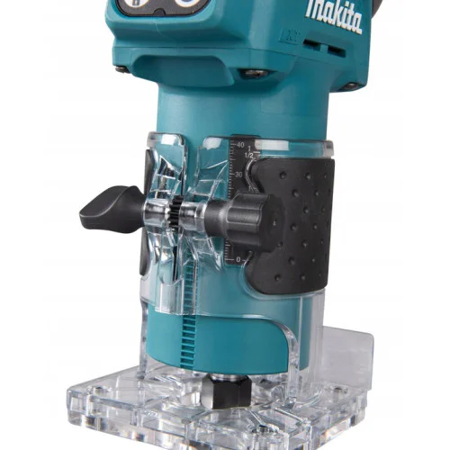 Акумулаторна челна фреза Makita DRT52Z, 18 V, 6 мм, без батерия и зарядно