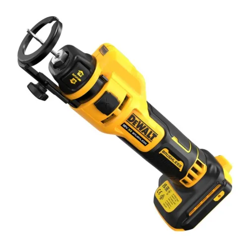 Акумулаторна фреза за гипсокартон DeWALT DCE555N, 18 V, 1/4" и 1/8", без батерия и зарядно