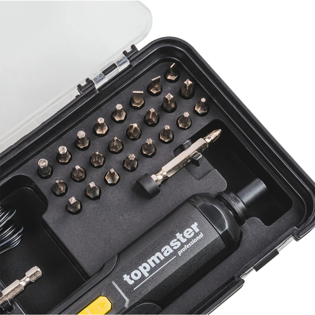 Акумулаторна отвертка с накрайници COMPACT TMP, 3.2 мм, 8 V, 1.5 Ah 279918