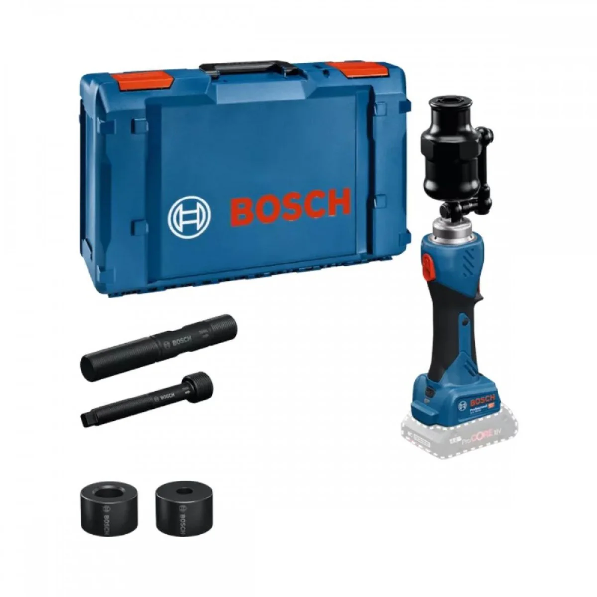 Акумулаторен хидравличен инструмент за щанцоване Bosch GLH 18V-60, 18 V, с куфар XL-BOXX, без батерия и зарядно 06019P0200