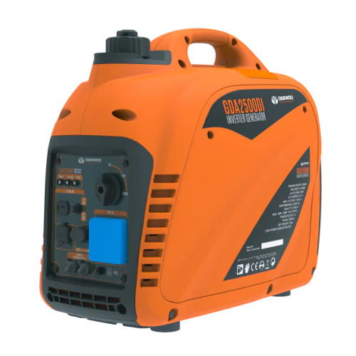 Инверторен бензинов генератор DAEWOO GDA2500DI, 2000 W, 4.5 литра