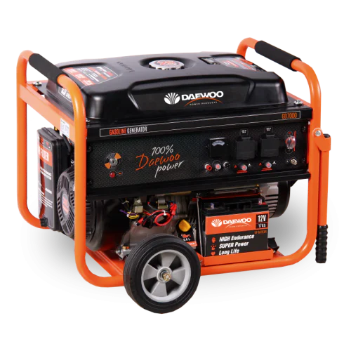 Бензинов генератор DAEWOO GD 7000 Е, 6500 W, 25л ел.старт