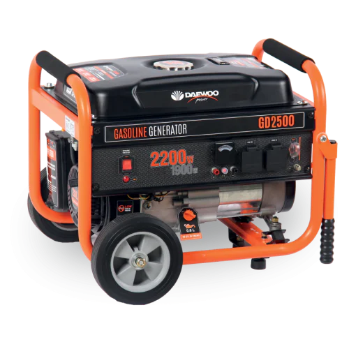 Бензинов генератор DAEWOO GD2500, 2.2 kW, 15 l