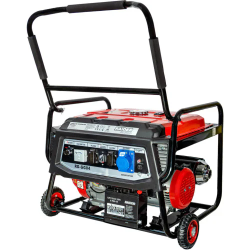 Бензинов генератор за ток Raider RD-GG04, 5.5 kW, 25 л, с ел. стартер и AVR