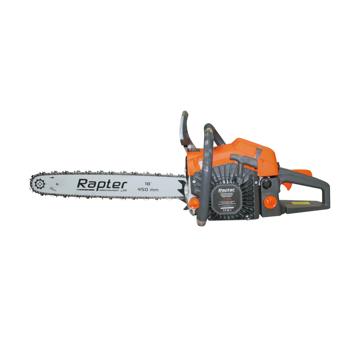 Бензинов верижен трион Rapter RR CS20-58, 58 см³, 2.15 kW, 450 мм RR44196