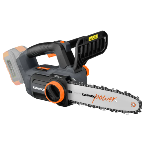Акумулаторен безчетков верижен трион Daewoo DALCHSBL20-300-12, 12", 20V, без батерия и зарядно Акумулаторен безчетков верижен трион Daewoo DALCHSBL20-300-12, 12", 20V, без батерия и зарядно