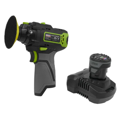 Акумулаторна полирмашина Sealey CP108VCP, 10.8 V, 75 мм, 1 батерия 10.8V 2Ah и зарядно