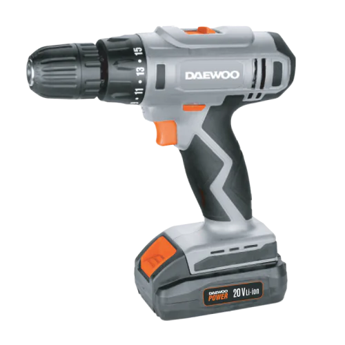Акумулаторен винтоверт DAEWOO DACD2036K, 36 Nm, 1 батерия 20V, 1500mAh Акумулаторен винтоверт DAEWOO DACD2036K, 36 Nm, 1 батерия 20V, 1500mAh