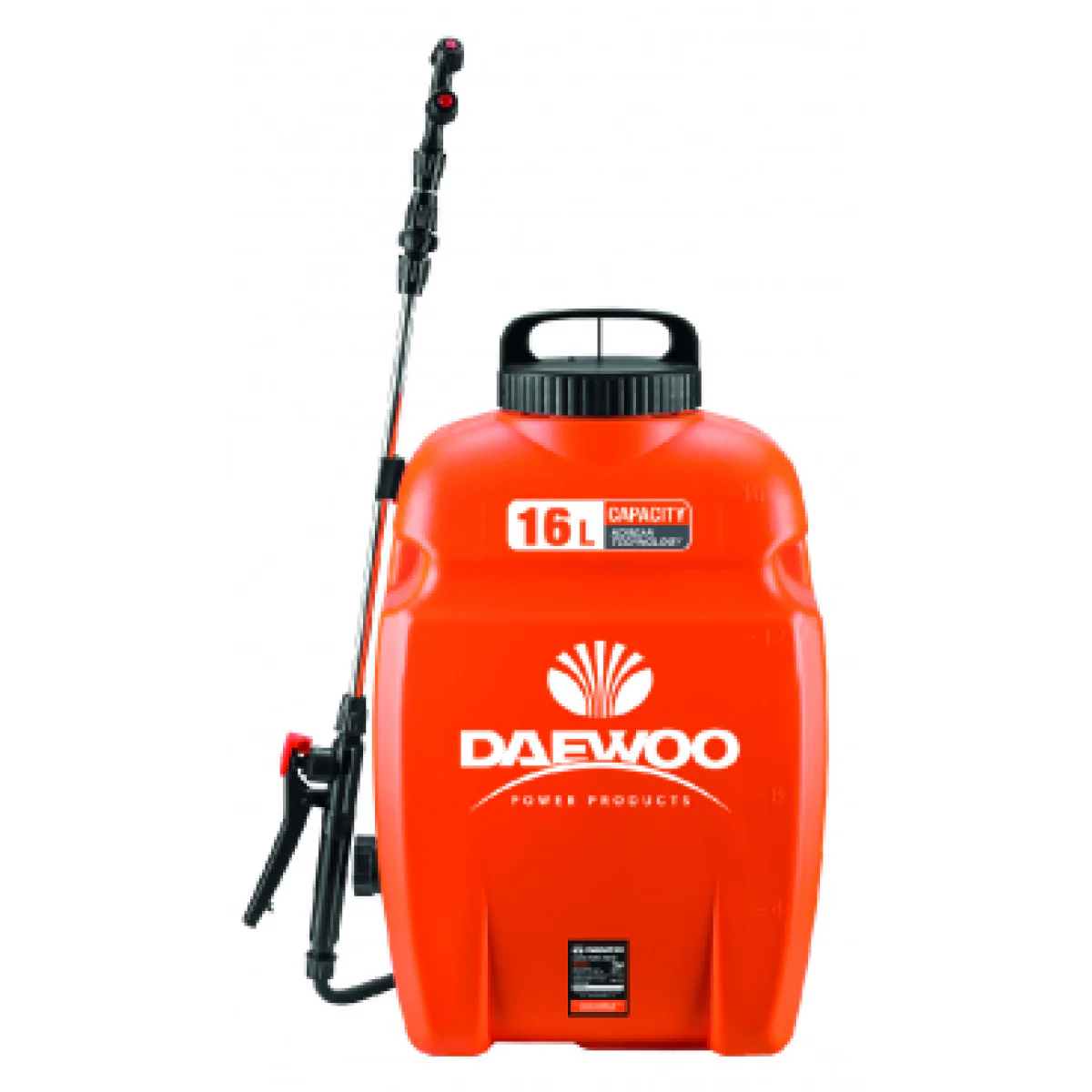 Акумулаторна пръскачка DAEWOO DAPS16-B, 16 л, 12 V, 8 Ah, с батерия и зарядно DAPS16-B