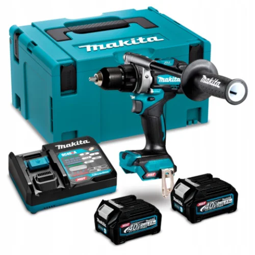 Акумулаторен винтоверт Makita DF001GD201, 140 Nm, 2 батерии 40 V, 2.5 Ah, XGT, зарядно