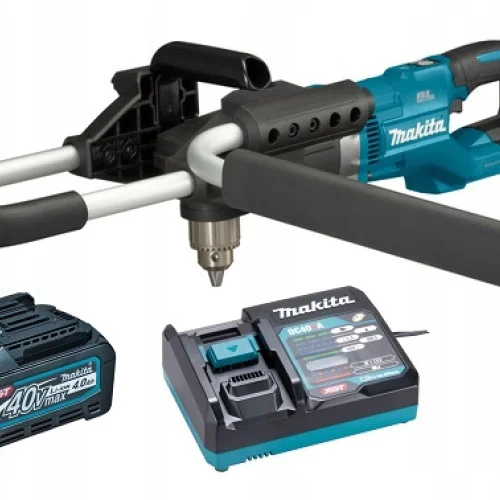 Акумулаторен свредел Makita DG001GM105, 2-13 мм, с 1 бр. батерия 40 V, 4 Ah, XGT, зарядно