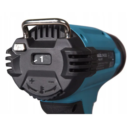 Акумулаторен пистолет за горещ въздух Makita DHG181ZK, 18 V, 120-200 л/мин, с куфар, без батерия и зарядно