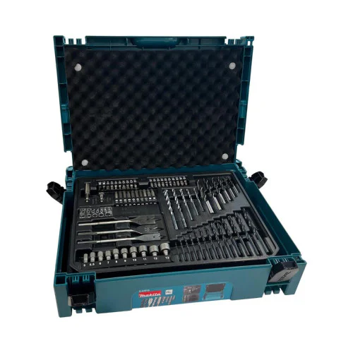 Комплект битове и свредла Makita E-24913, 70 броя