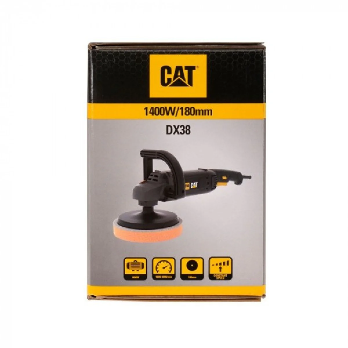 Електрическа полираща машина CAT DX38, 1400 W, 180 мм 3512657