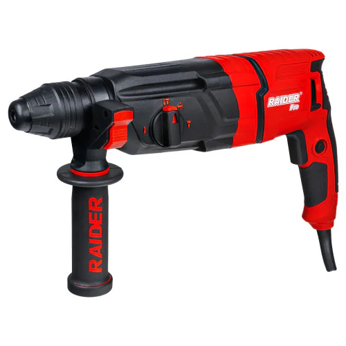 Електрически перфоратор Raider RDP-HD60, 900 W, 3.2 J, в куфар 