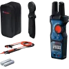 Електроизмервателен уред Bosch GFM 1000-15, 1000 V, 200 A, със стойка MH 1 и калъф 0601077401