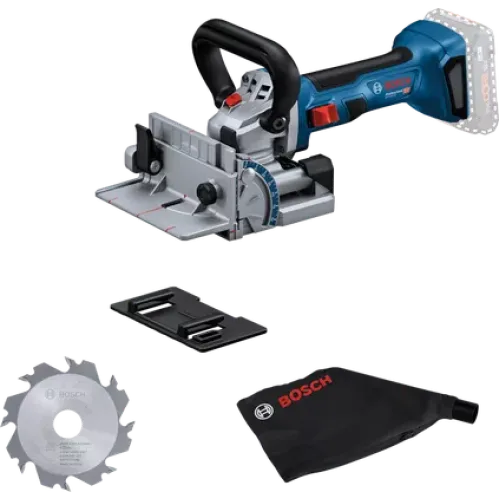 Фреза за плоски дървени дюбели Bosch GFF 18V-22, без батерия и зарядно