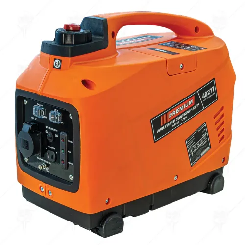 Инверторен бензинов монофазен генератор Premium 48277, 1.0 kW, 2.7 л