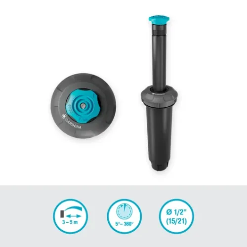 Изскачащ разпръсквач Gardena POP-UP SD80, 80 м², 1/2"