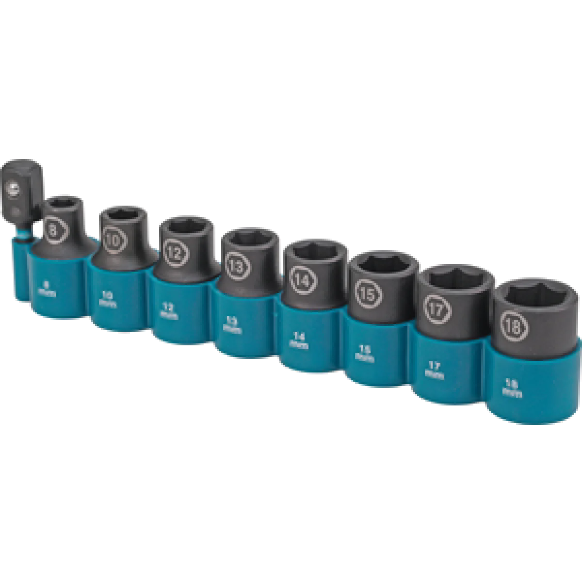 Комплект вложки Makita Impact Black E-16645, 1/2, 8-18 мм, 9 части E-16645