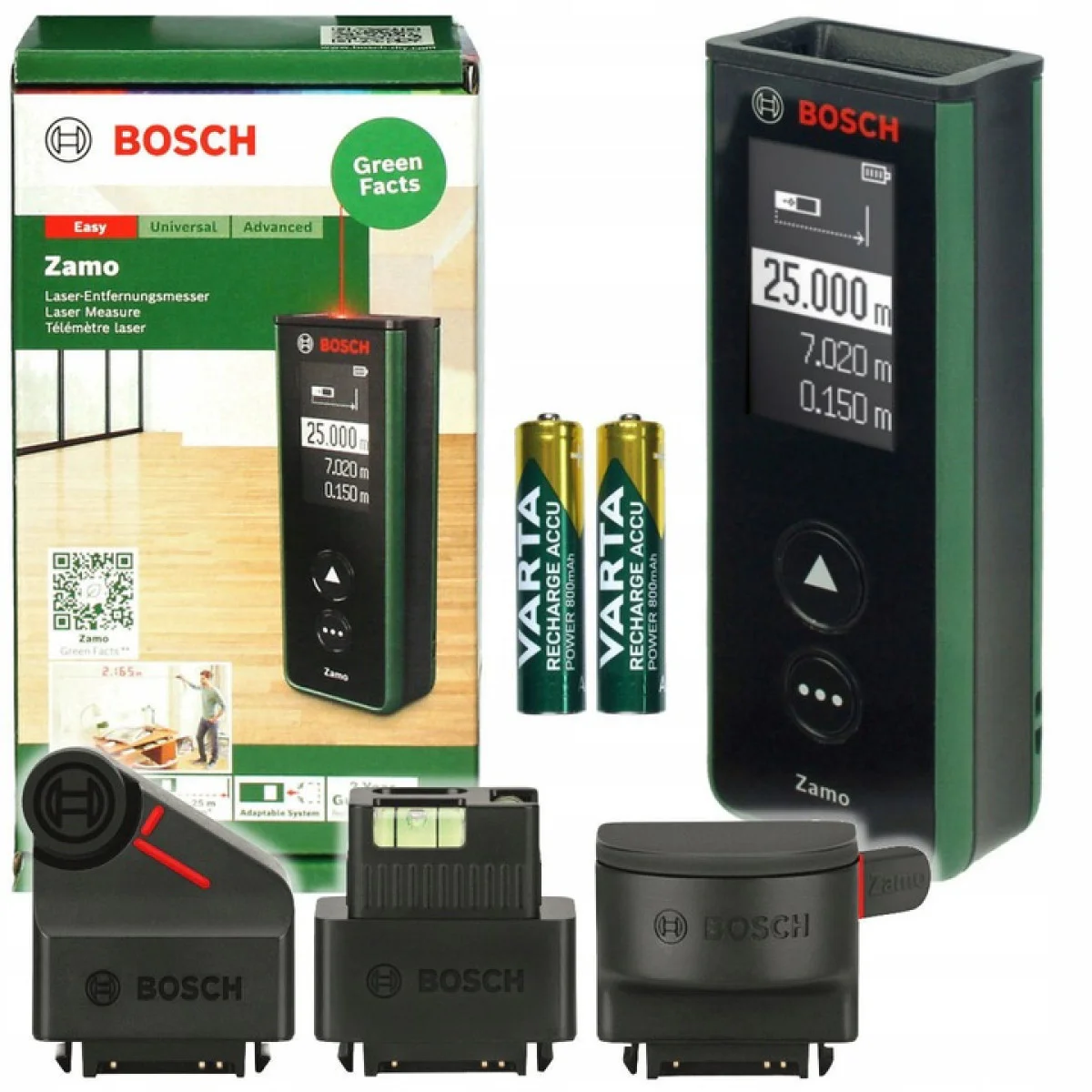 Лазерна противоударна ролетка BOSCH  Zamo IV с комплект приставки 0603672901