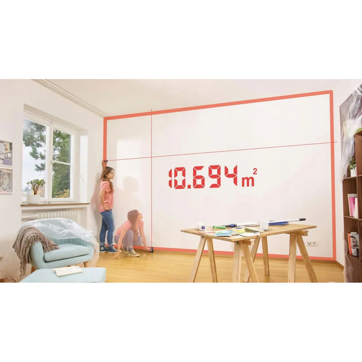 Лазерна ролетка Bosch EasyDistance 20, 20 м 0603672A00