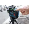 Линеен лазер Bosch GLL 80-33 G Professional, до 30м, държач LB 10, зелена линия 0601065500