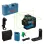 Линеен лазер Bosch GLL 80-33 G Professional, до 30м,LB 10, батерия BA 3.7V/3.0Ah, държач LB 10, скоба за таван DK 20, куфар
