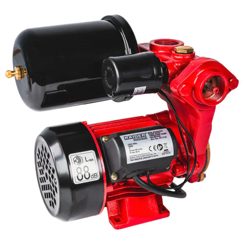 Мини хидрофор Raider RD-WP550, 1", 550 W, 58 м, 45 л/мин