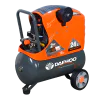 Монофазен бутален компресор DAEWOO DAAC24DN, 1.5 kW, 169 л/мин, 24 литра, 8 бара