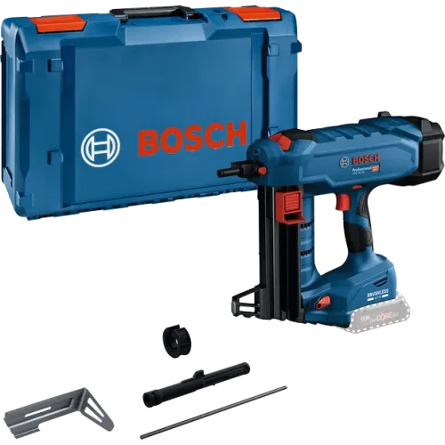 Акумулаторен пистолет за пирони Bosch GNB 18V-40, 18 V, 2.7 – 3 мм, 13 – 40 мм, с куфар, без батерия и зарядно