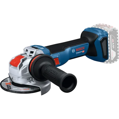 Акумулаторен ъглошлайф Bosch GWX 18V-11 S, 18 V, Ø 125 мм, X-LOCK, без батерия и зарядно, с куфар L-BOXX 136
