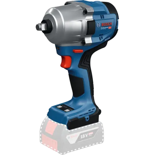 Акумулаторен ударен гайковерт Bosch GDS 18V-780, 1000 Nm, ½", 18 V, без батерия и зарядно, в куфар