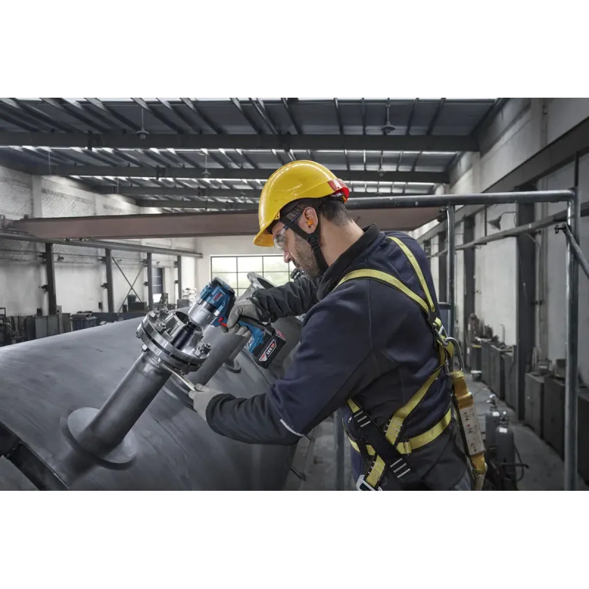Акумулаторен ударен гайковерт Bosch GDS 18V-780, 1000 Nm, ½", 18 V, без батерия и зарядно 06019P4000