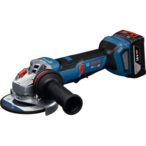 Акумулаторен ъглошлайф Bosch GWS 18V-11 PS, 18V, 125 мм, без батерия и зарядно, с куфар L-BOXX 136